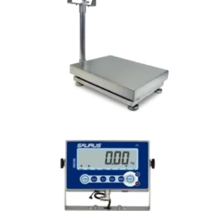 Balance à plateau inox SAURUS ZSS IP68 avec indicateur IND300