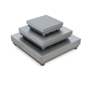 Balance à plateau SAURUS ZM mono capteur avec plateau inox