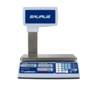 Balance poids-prix à colonne SAURUS S110C avec double affichage
